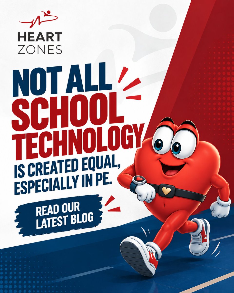 HeartZonesInc's tweet photo. Not all tech belongs in the same conversation.
In PE, technology can actually mean more movement, more engagement, and better understanding of personal effort.
Our latest blog looks at why the difference matters: https://t.co/vgdumtIEoU
#PhysEd #EdTech #HeartZones https://t.co/vXxEKLm56b