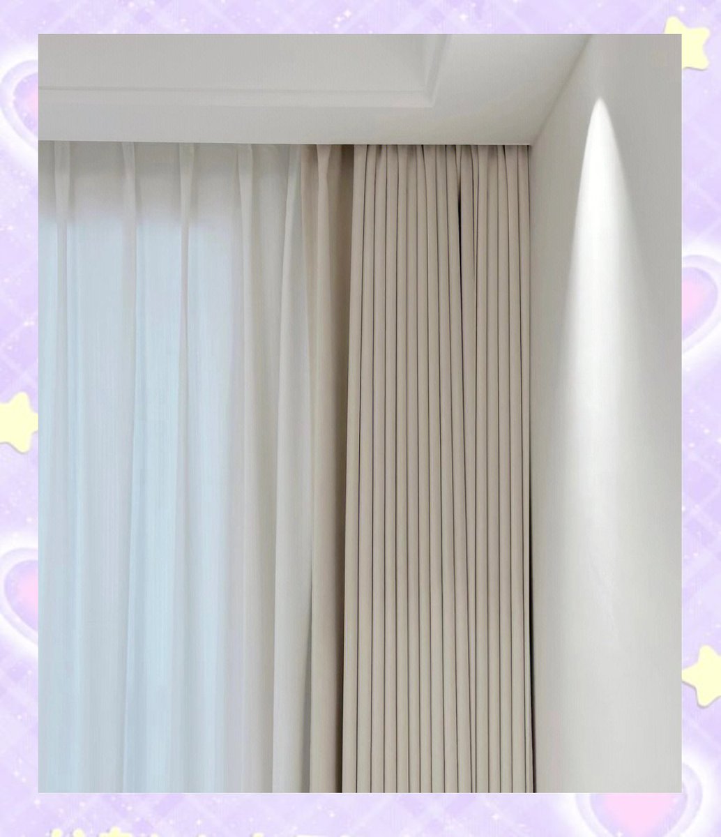 NoraBirdsofsmu's tweet photo. Acabo de doblar la ropa, las cortinas de la habitación están muy ordenadas ahora! ， https://t.co/ho31FkUJGQ