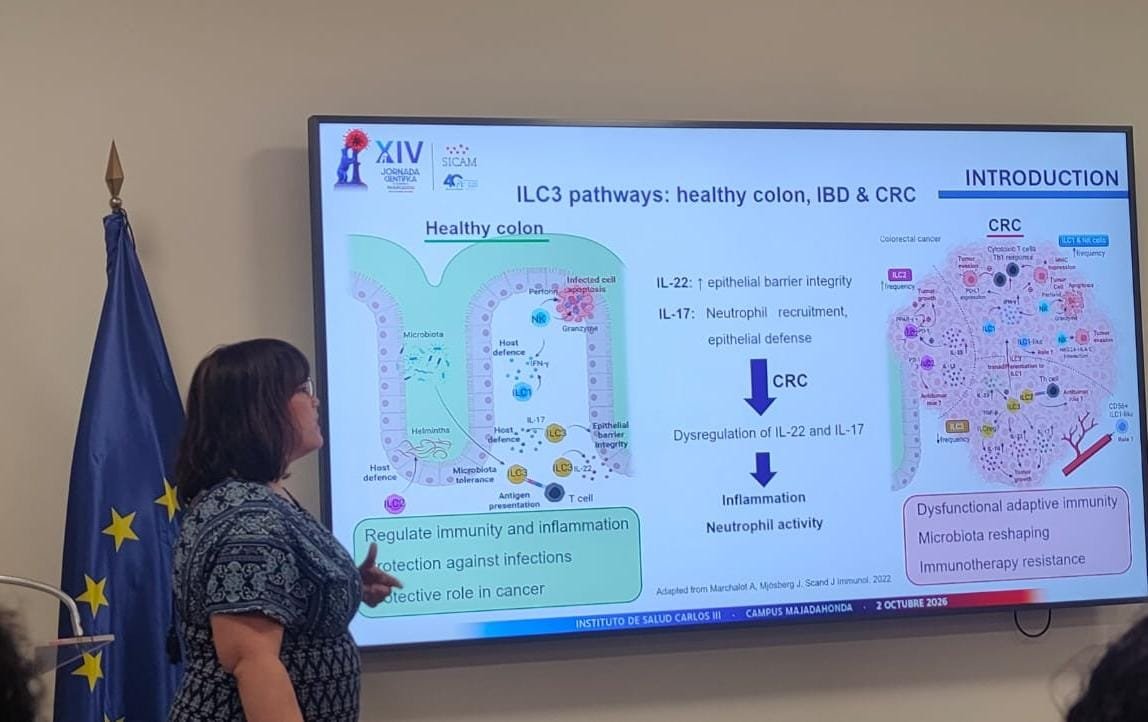 acruzadalia's tweet photo. Thank you to the SICAM 2026 organizers for this great meeting and for the opportunity to present our works: one oral presentation and two posters, one of which received the award for Best Basic Immunology Poster! 🏆🧬
@DeInmunologia https://t.co/HATuQCqZpg