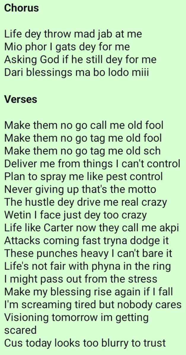 delimabam's tweet photo. Title: Mad Jab
Raw, unedited, unrefine vibe 
🎶🎶🎶
#Writer #Composer #lyrics #Vibe #Music #Afro #Foryou https://t.co/ZGbzjfz4R3