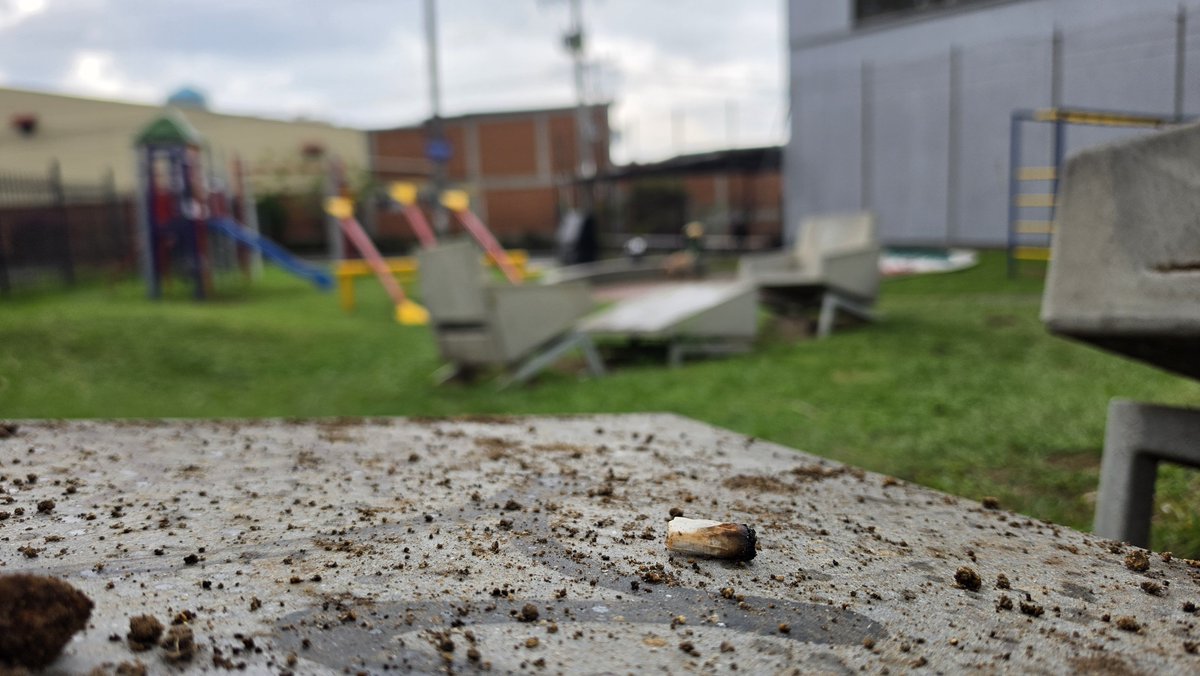 JuanYusti07's tweet photo. La falta de respeto por los espacios comunes, como lo es el parque de Colseguros, a un costado del Ceder y frente a Colcristo, es una cosa tenaz. A eso se suma la creciente sensación de inseguridad en el barrio. En menos de un año, dos veces han intentado ingresar a mi casa. https://t.co/JWsbDURcA4