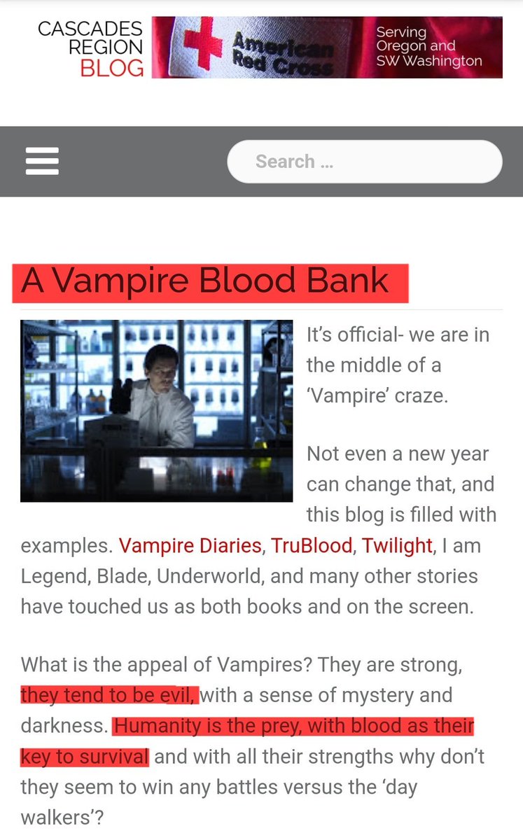 RedpillDrifter's tweet photo. Yes this is an actual red cross article. When they tell you who they are, believe them. https://t.co/mqaWroNR5h