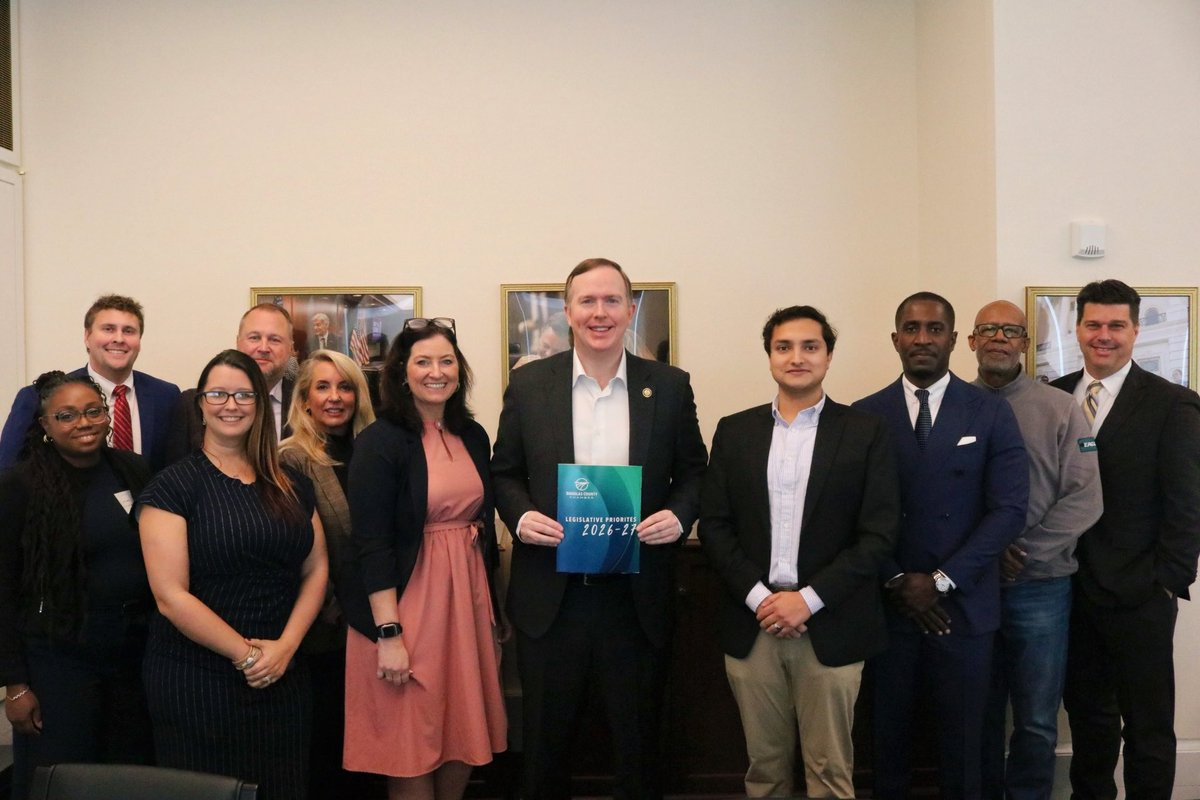 RepBrianJack's tweet photo. Over the past few weeks, I’ve hosted leaders from the Carroll County Chamber of Commerce, the LaGrange-Troup County Chamber of Commerce, and the the Douglas County Chamber to discuss economic priorities and opportunities for investment in our Congressional District.

For 13 straight years, Georgia has been ranked as the #1 State for Business, and the chambers of commerce across our state are the local engines driving record-breaking innovation, entrepreneurship, and economic growth.