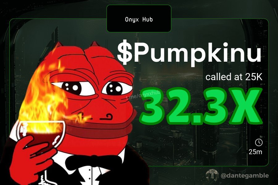 DevAlpha111's tweet photo. 32x pump from my alpha call on $Pumpkinu
Tg frens eating good 
Ca::

CJZaHX5RQbvKrRyMoUU9D3jyvXj8Yy7QLLmcKvoopump https://t.co/BxoouXzy2p