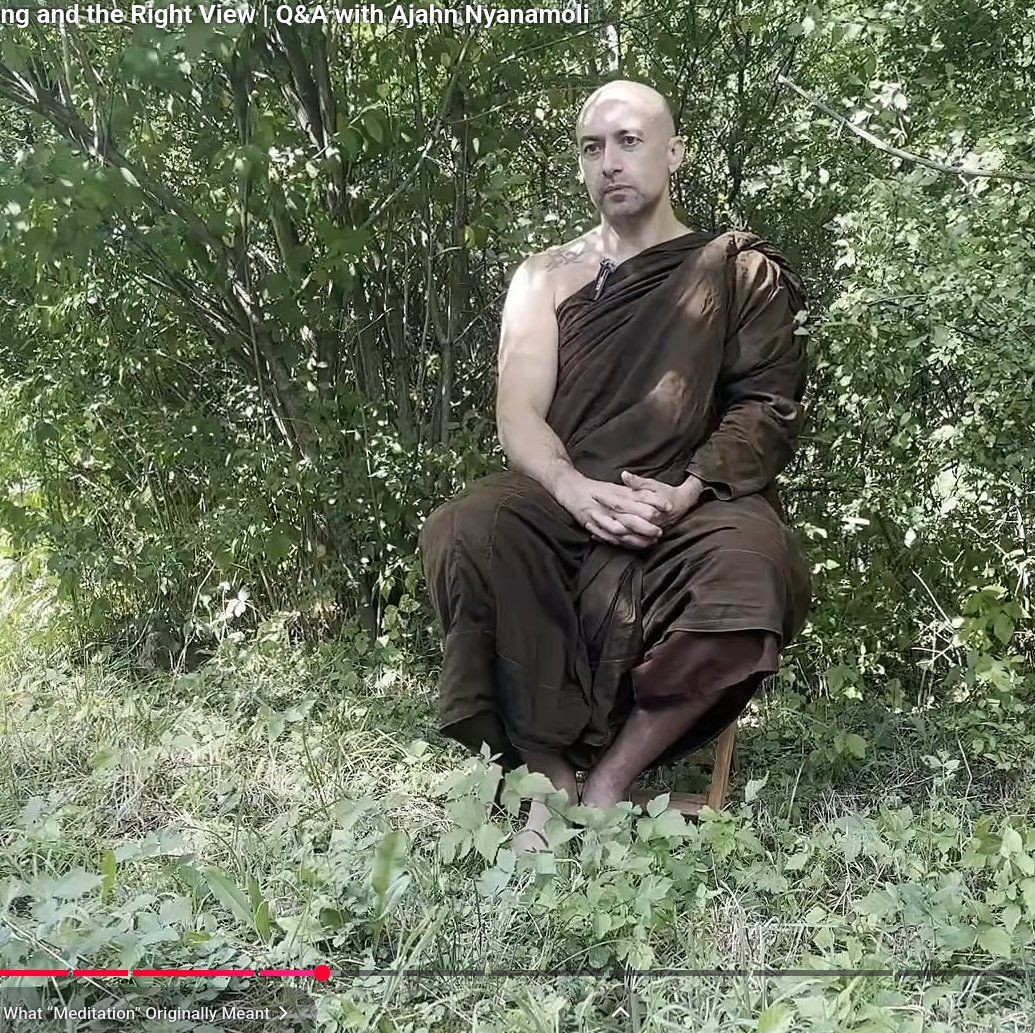 JackReinaart's tweet photo. Buddhism can free you from lust, anxiety, greed, etc., but what about your upbringing, those small manners of a country?

Unknown to me before this day that the Ajahn called Nyanamoli is from Serbia. Before, I thought perhaps he was Italian or Slovenian, going on the accent, but it was unclear and curiosity in this direction, misplaced. Buddhism has freed him from the immediate trappings of nationality, another attachment.

I long for universality, the chains of circumstance loose, the walls of place fallen, the final cosmopolitan become.

Yet, I love art, and isn't an artwork the most provincial of things? A world itself against empty nothing.

https://t.co/UcDWwSppFU
