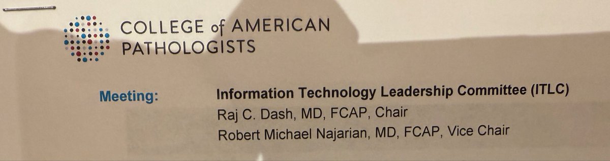 SameerAndani's tweet photo. Participating as a junior member of the ITLC has been one of the most rewarding aspects of my professional career, so grateful to be at #CAP26! Thank you @USFpathology &amp; @Pathologists (especially @NRiddleMD &amp; @Sara_Jiang!!) https://t.co/yLVBkl1Fxb