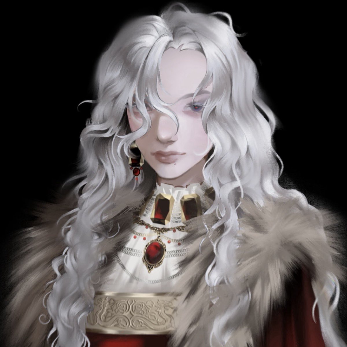 ckyo24's tweet photo. Vampire Daenerys #DaenerysTargaryen https://t.co/r20Ka8RqJm
