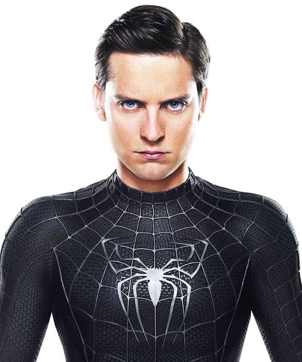CaringtonPapers's tweet photo. Tobey Maguire will wear the Symbiote Spider-Man suit in 'AVENGERS: DOOMSDAY'.

(Source: https://t.co/3P6vzcTkGQ) https://t.co/YhJ8fgOPSA