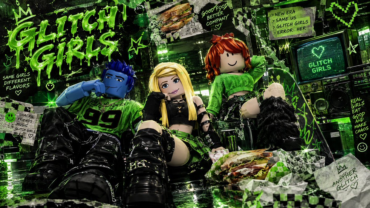 GLITCHGIRLSOFF's tweet photo. SPOILER N1

'🍗💚🍔🤮'

THE 1st EP
< 𝐄𝐑𝐑𝐎𝐑: 𝐇𝐄𝐑 >
𝟐𝟎𝟐𝟔.𝟏𝟎.𝟎𝟗

#GLITCHGIRLS #GLITCHGIRLSDEBUT #ERRORHER
#MAGGIE #SPARKLY #LUISOO https://t.co/hRHowRwtz7