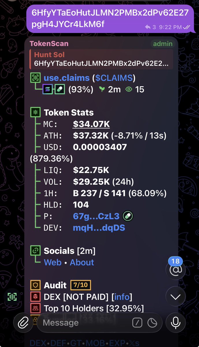 HuntSol11's tweet photo. Entry $Claims

Ca> 6HfyYTaEoHutJLMN2PMBx2dPv62E27pgH4JYCr4LkM6f https://t.co/q4JFqcXRZk