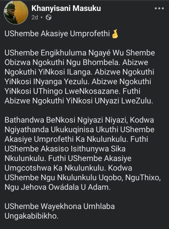 SoulRefining's tweet photo. @khanyiiia @lekomdlal @Maqhawe_Ngubane You are clearly not familiar with ubuNazaretha. https://t.co/opnkW1wHoX
