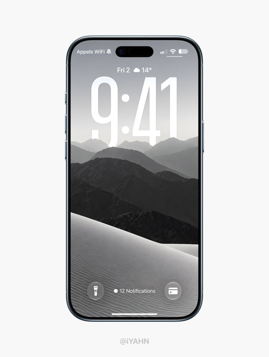 iYAHN_Tech's tweet photo. iPhone Fold minimal https://t.co/wymLAZGVVZ