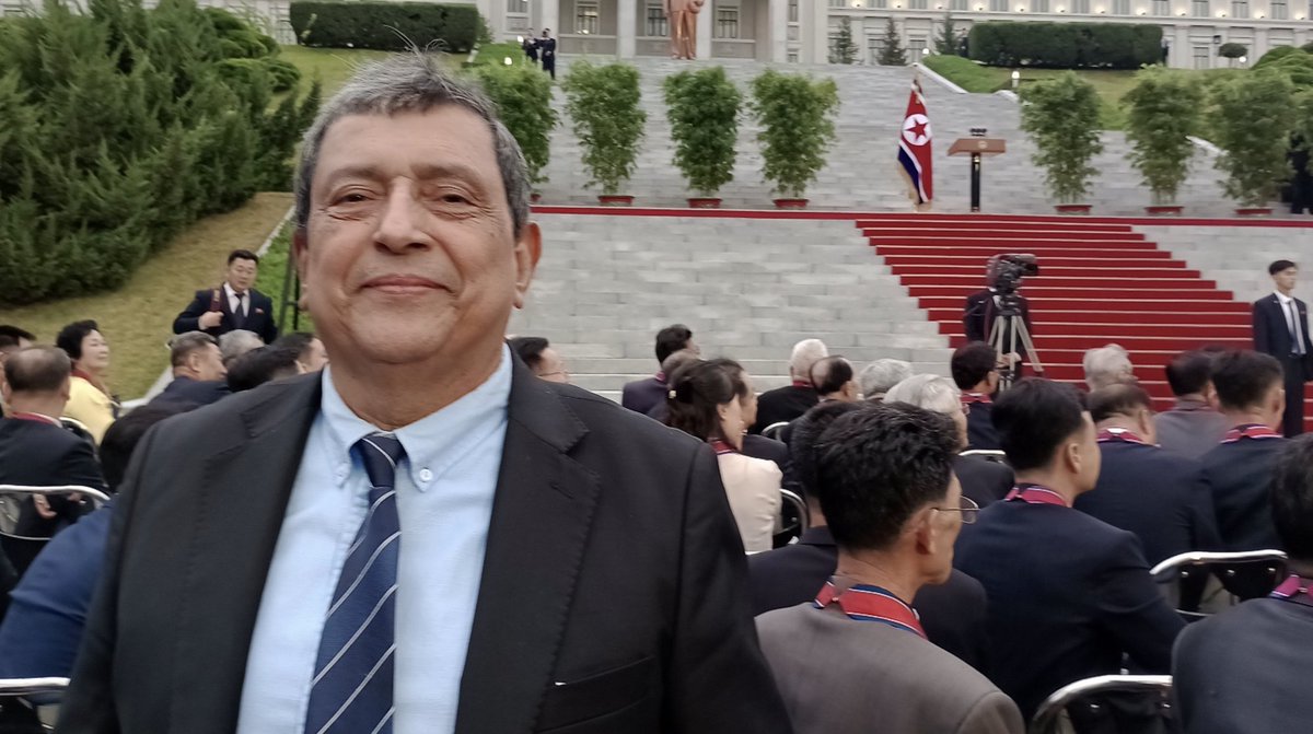 PrensaPopulr's tweet photo. 🇳🇮📚La Embajada de Nicaragua participó en la celebración del 80.º aniversario de fundación de la Universidad Kim ll Sung, en la República Popular Democrática de Corea, con la inauguración del Seminario “Desarrollo de la Ciencia y la Educación para el Progreso Social”. 🇰🇵 https://t.co/3HcLFkdBQO