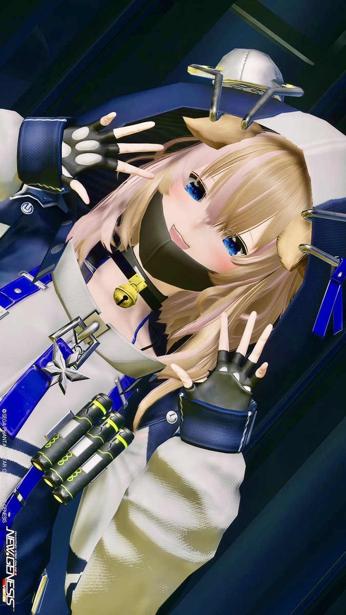 mana_reo19's tweet photo. #PSO2NGS
ばぁ〜！！ 
ハロウィンな季節なので10月は茶髪になってます！✨コーデまだ考慮中〜🤔 https://t.co/PA3tgvS2wY