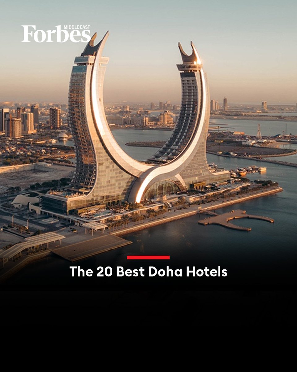 Forbes_MENA_'s tweet photo. From private-island retreats to waterfront high-rises, discover the top places to stay in Qatar’s glittering gulf capital.

#Forbes 

For more details: 🔗 https://t.co/UdKhxPNvjz https://t.co/uOQNNDf6pc