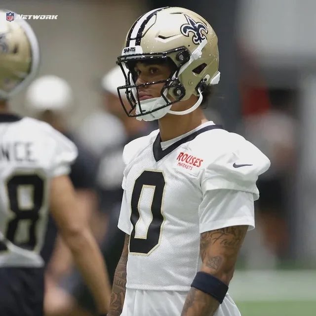 mossolave's tweet photo. Last 2 WR to win OROTY stats-

2021- Ja’Marr Chase: 81REC, 1455yds, 13TDs

2025- Tet McMillan: 70REC, 1014yds, 7 TDs

According to my projections, rookie WR Jordyn Tyson’s is going to end the year with:

93 REC, 1714yds, 15TDs
Will this go down as the best rookie WR season ever? https://t.co/Juf3MtAmck