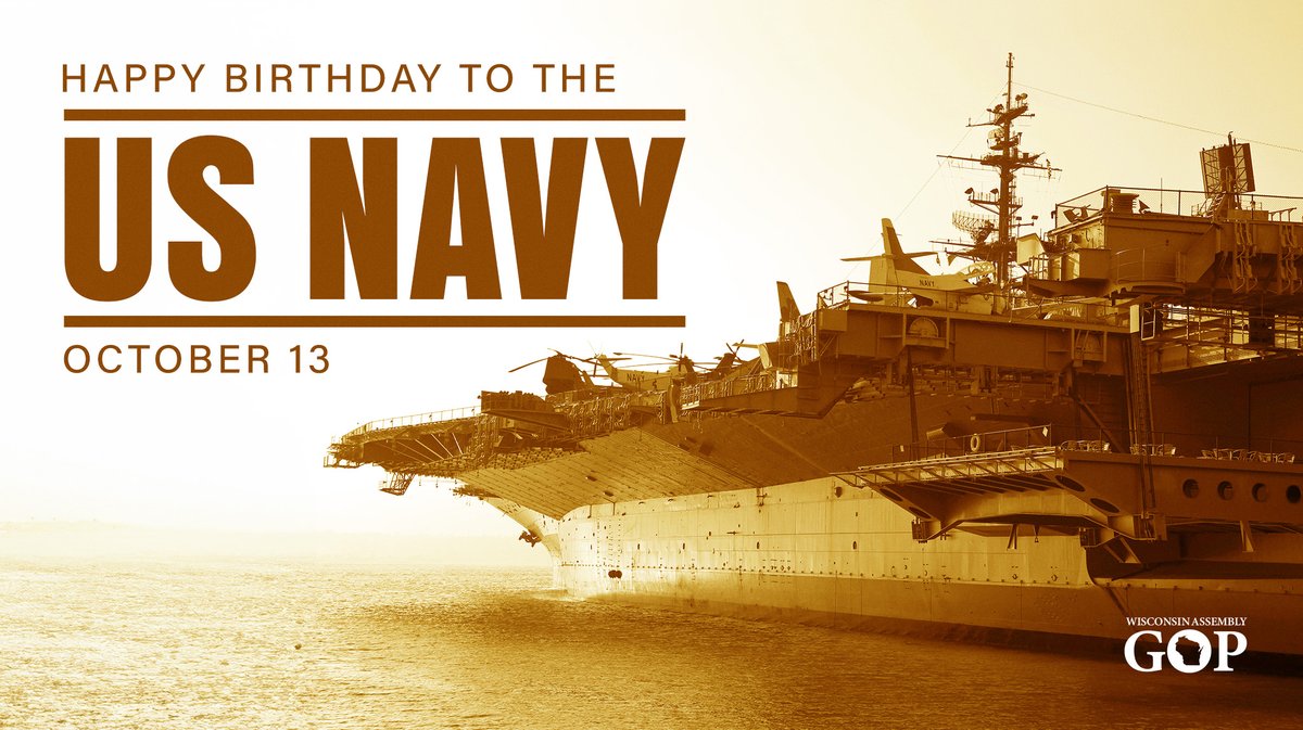 RepJessie's tweet photo. Happy Birthday to the @USNavy! Thank you, Sailors, for your service. We salute you!⚓️🇺🇸 https://t.co/825YFisYfS