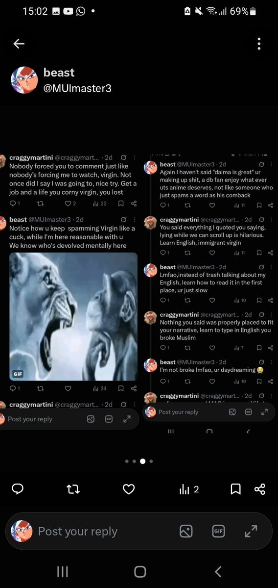 MUImaster3's tweet photo. @Iarguewithdork @ArtseyMami220 @Tmc0610 "Lose the argument" is this the argument u won 😂 https://t.co/YOB6uZRsbp