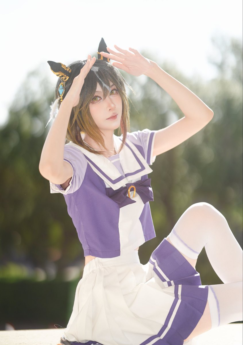 mikou_cosplay's tweet photo. ✨

#umamusumeprettyderby #umamusume #umamusumecosplay #ウマ娘 #staygold #ステイゴールド https://t.co/cpHbOxUKti