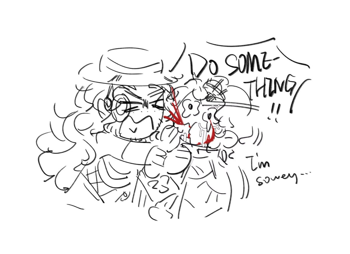 SeeeeecretXD's tweet photo. cr doodles tonight *incoherently mumbling*stressful*SUPER STRESSFUL https://t.co/D5bweDlFzF