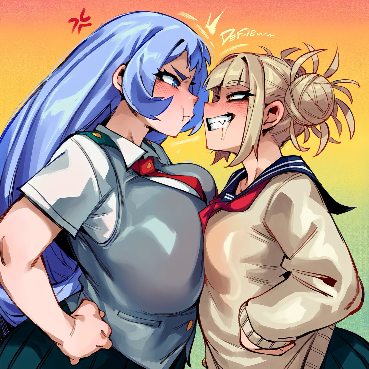 NejireAnon's tweet photo. There is but one step from enemies to lovers.

sfw https://t.co/he36fdwyAj