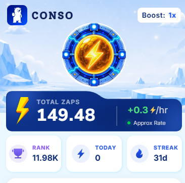 0xFortuna's tweet photo. Really impressed by what the team is building over at @conso_xyz. The Conso Extension makes managing everything so seamless and efficient. Highly recommend adding it to your daily setup! https://t.co/oC9sjjGEvq