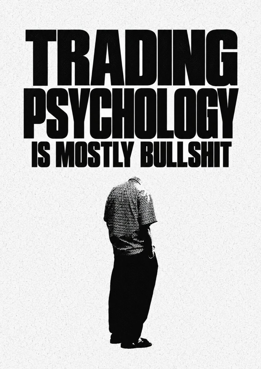 sarkar45564's tweet photo. Most traders don't have a psychology problem.
They have an edge problem.
You can't “trust the process” when you don't know whether your process actually works.
Test it.
Measure it.
Know the distribution.
Then execute.
I wrote a short piece on this.

Read the PDF below. ↓ https://t.co/OHluk2CMni