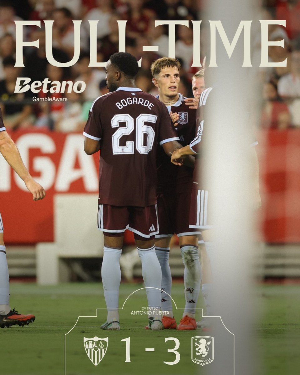 AstonVilla's tweet photo. A comeback win in Sevilla 🙌 https://t.co/lboZZBlZGZ