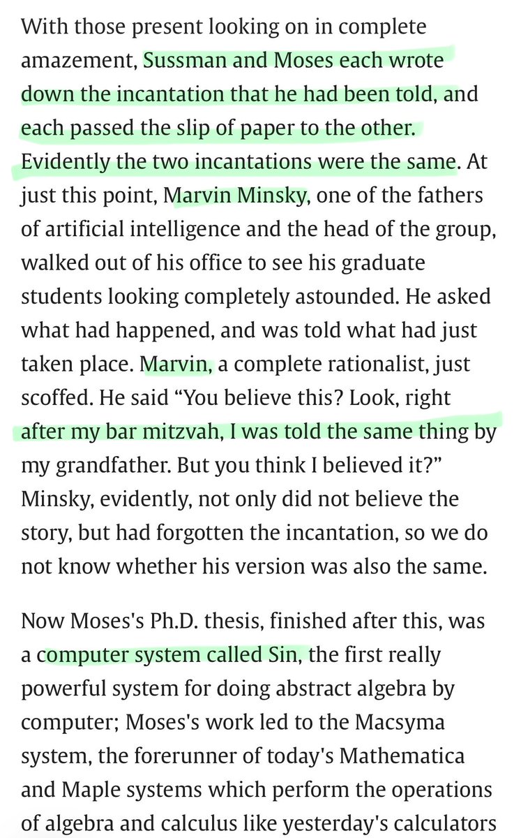 eepersip33's tweet photo. AI/computer scientists Gerry Sussman, Joel Moses, Marvin Minsky, Norbert Weiner &amp; John Von Neumann were all told they were descendants of Rabbi Loew of Prague, the creator of the Golem.

“You know we computer scientists are really the Kabbalists of today."
https://t.co/MCrPrOGBs8 https://t.co/ZzrxOS4FeY