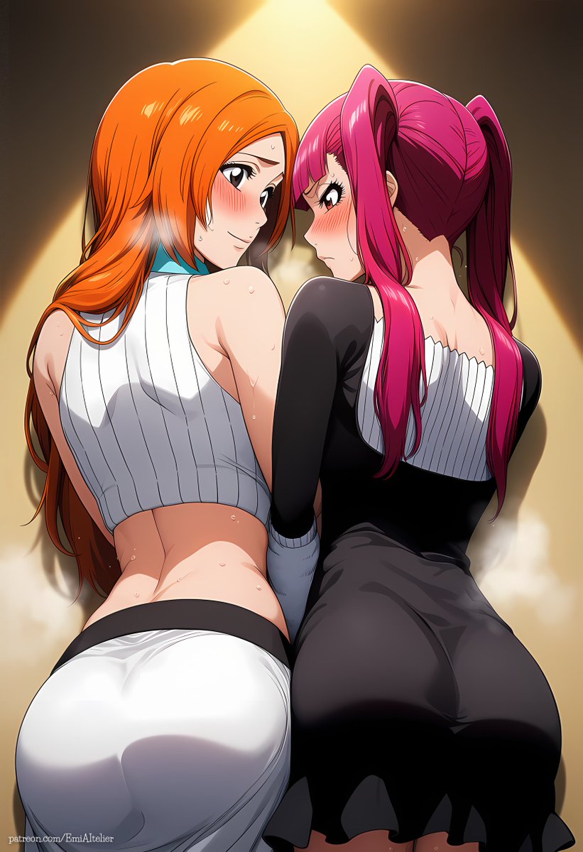 EmiAitelierSafe's tweet photo. Inoue Orihime X Dokugamine Riruka - Bleach (181 images and 125 animations) #BLEACH #OrihimeInoue #riruka https://t.co/riQB2IH1Hk