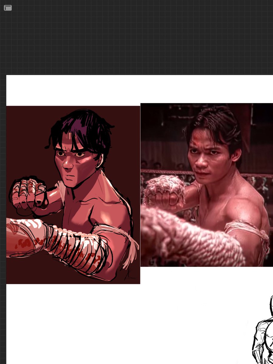Minime386's tweet photo. I’ve been watching a lot of martial arts movies (mostly Tony jaa)
Fan color page of csm reference by @itsuroki 

#art #artwork #tonyjaa #csm #chainsawman #asamitaka #yoru #digitalart #digitalcolor #ongbak https://t.co/DVIij1BRKI