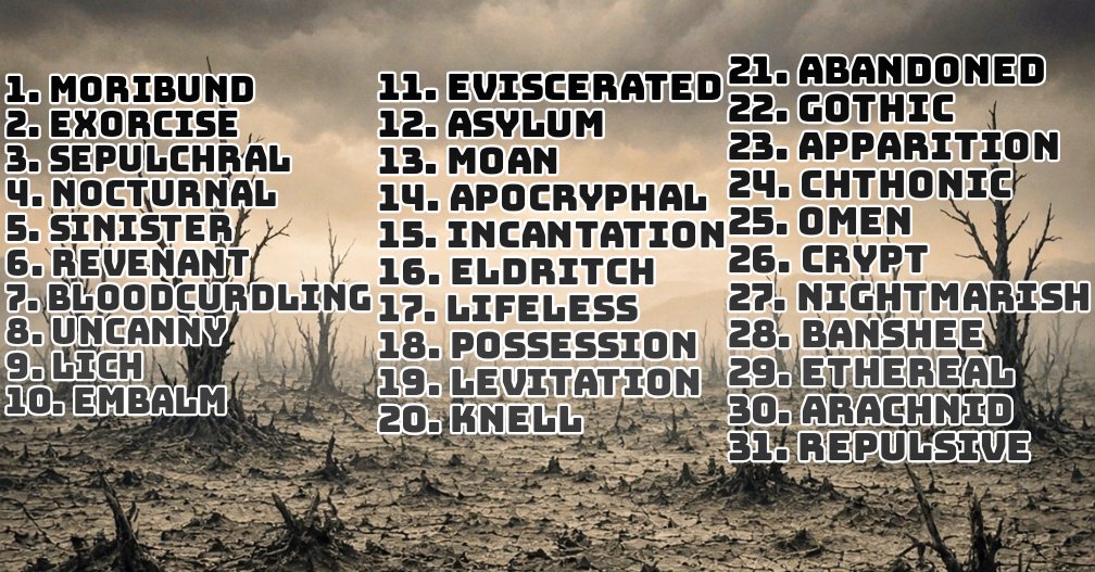 FancifulFables's tweet photo. 2nd. Exorcise

October's Theme: The Dead

Tag: #366FF or @FancifulFables https://t.co/9kkyjl7Jwa