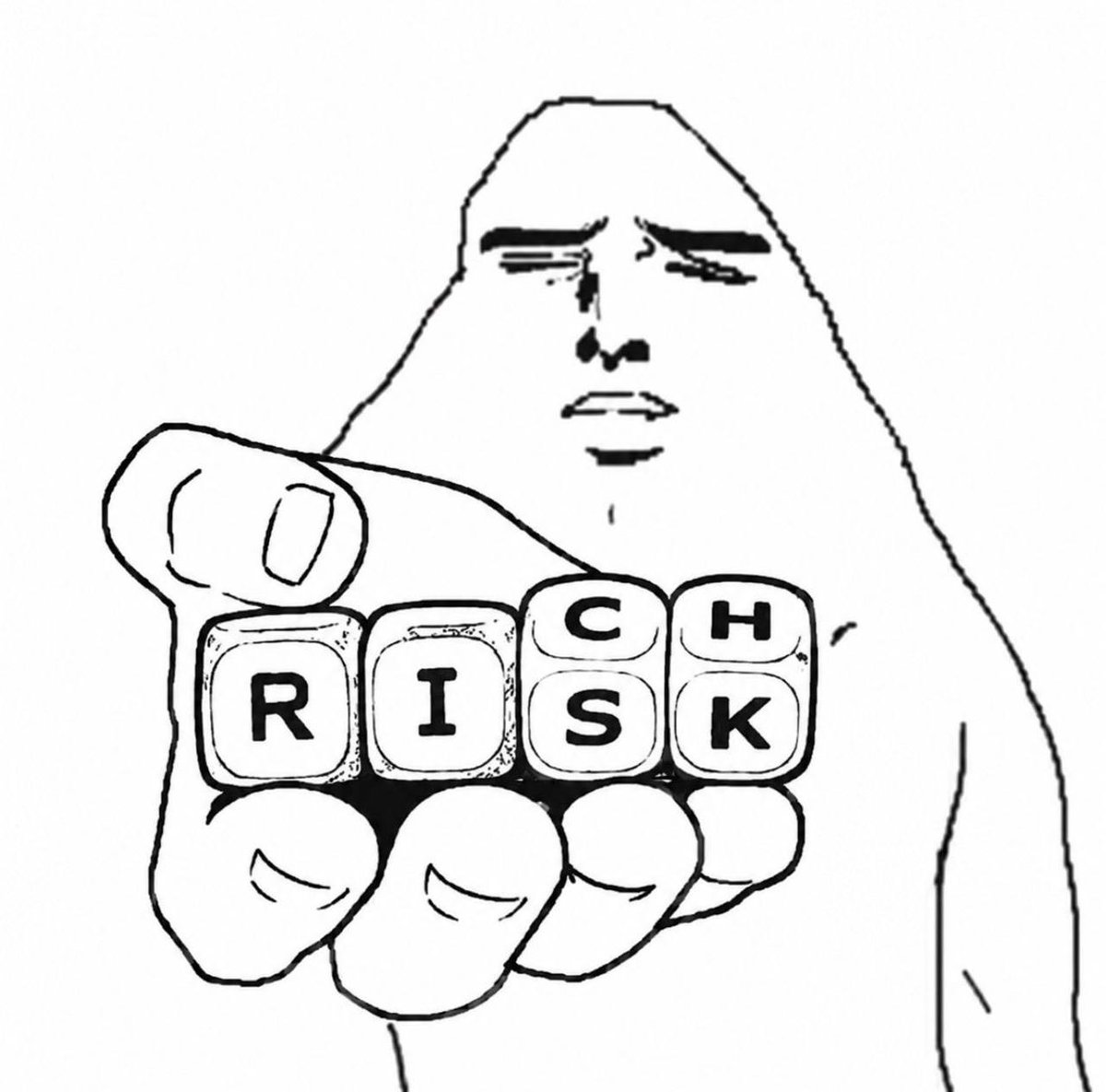 Hamsterhooked's tweet photo. You cannot be rich, without risk!! https://t.co/rJpL0TxO7F