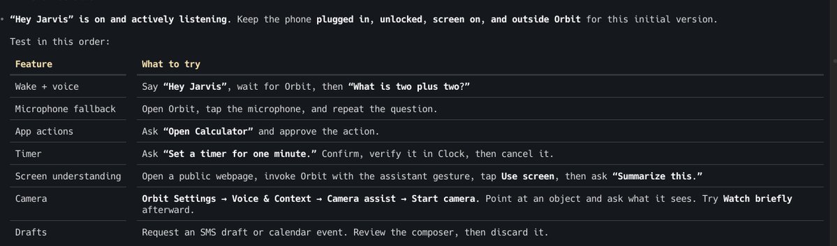 CodeBuilder_'s tweet photo. Got my own local model running on my android phone and started replacing gemini https://t.co/mKVUY9TGBC