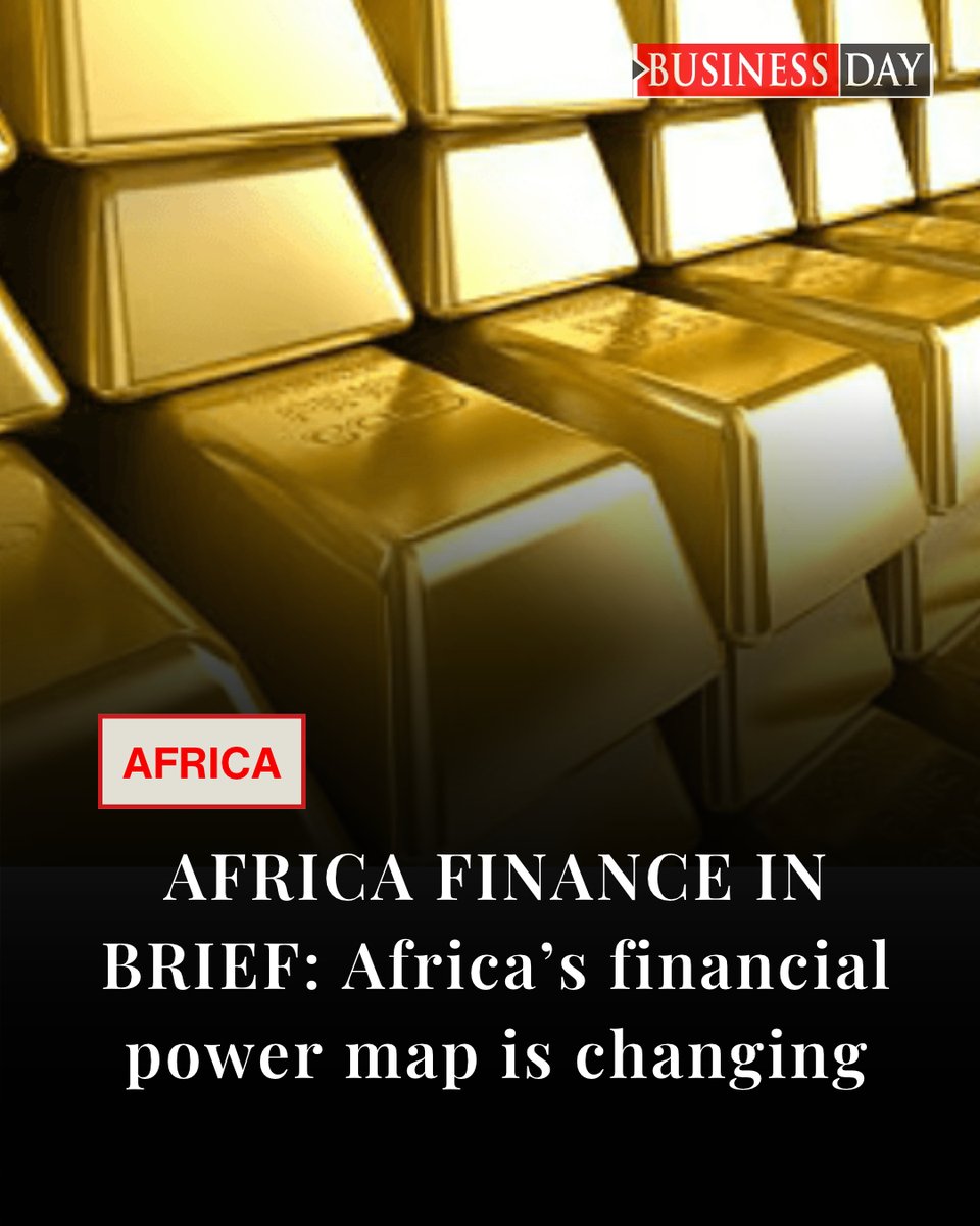 BusinessDayNg's tweet photo. This week, record gold prices are pushing African producers to rethink how much value they leave at the mine, while banks are moving into new territory, from digital-asset custody to cross-border expansion. South Africa is seeing a sharp rebound...

https://t.co/8aWBfx7P6X https://t.co/6u78Xc0tRZ