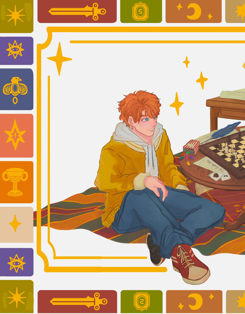 exelleonora's tweet photo. Game night in gryffindor tower ✨

#dramione #hpfanart #hpfandom https://t.co/DAPwp6566a