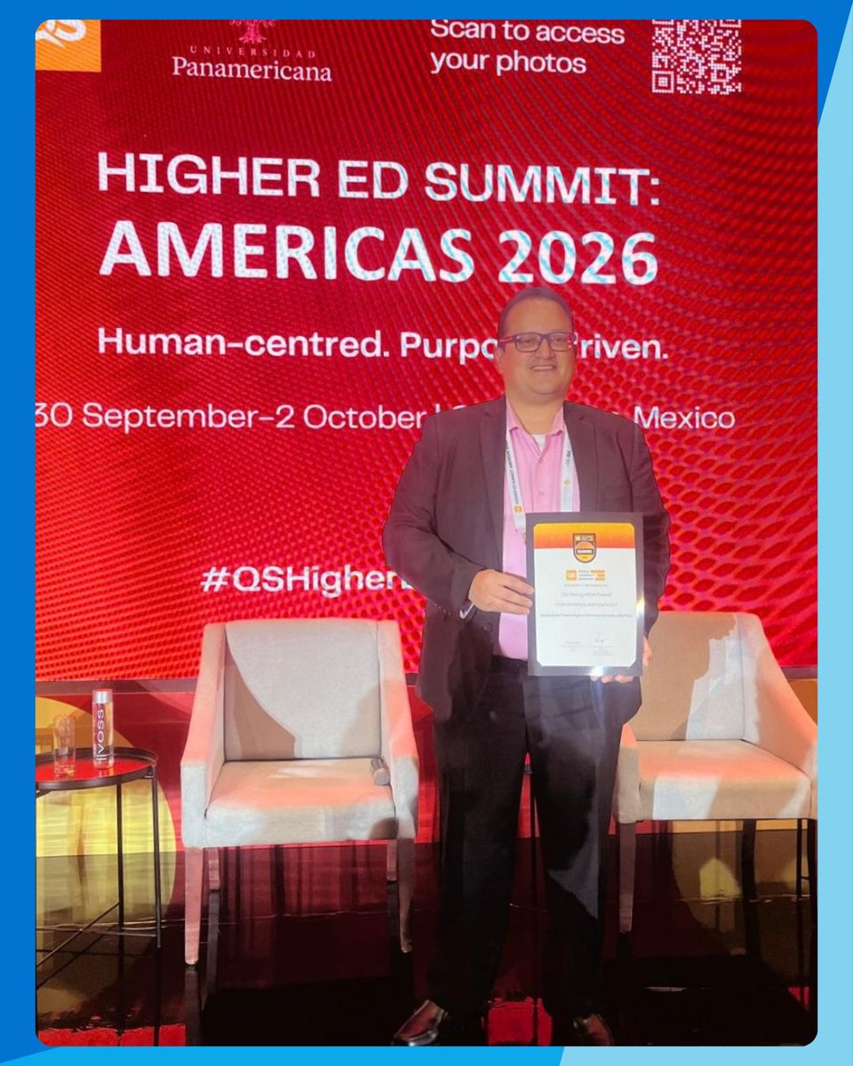 UNITEC_hn's tweet photo. 🏆 QS Quacquarelli Symonds reconoció a UNITEC con el QS Recognition Award – Performance Improvement, por nuestra mejora sostenida en el QS World University Rankings: Latin America & The Caribbean. 

En 2027, UNITEC alcanza el #29 de México y Centroamérica, con posiciones destacadas en Reputación de Empleadores (#80) y Relación profesores/estudiantes (#143). 

Seguimos avanzando. 💙 

#UNITEC #QSRankings