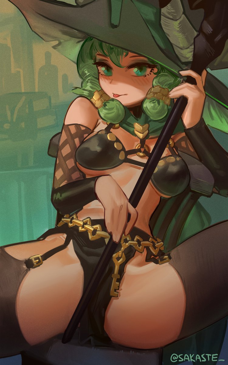 Sakaste_'s tweet photo. October means it's time to draw witches
#UnicornOverlord #Yahna https://t.co/JA3Bdgw1Fh