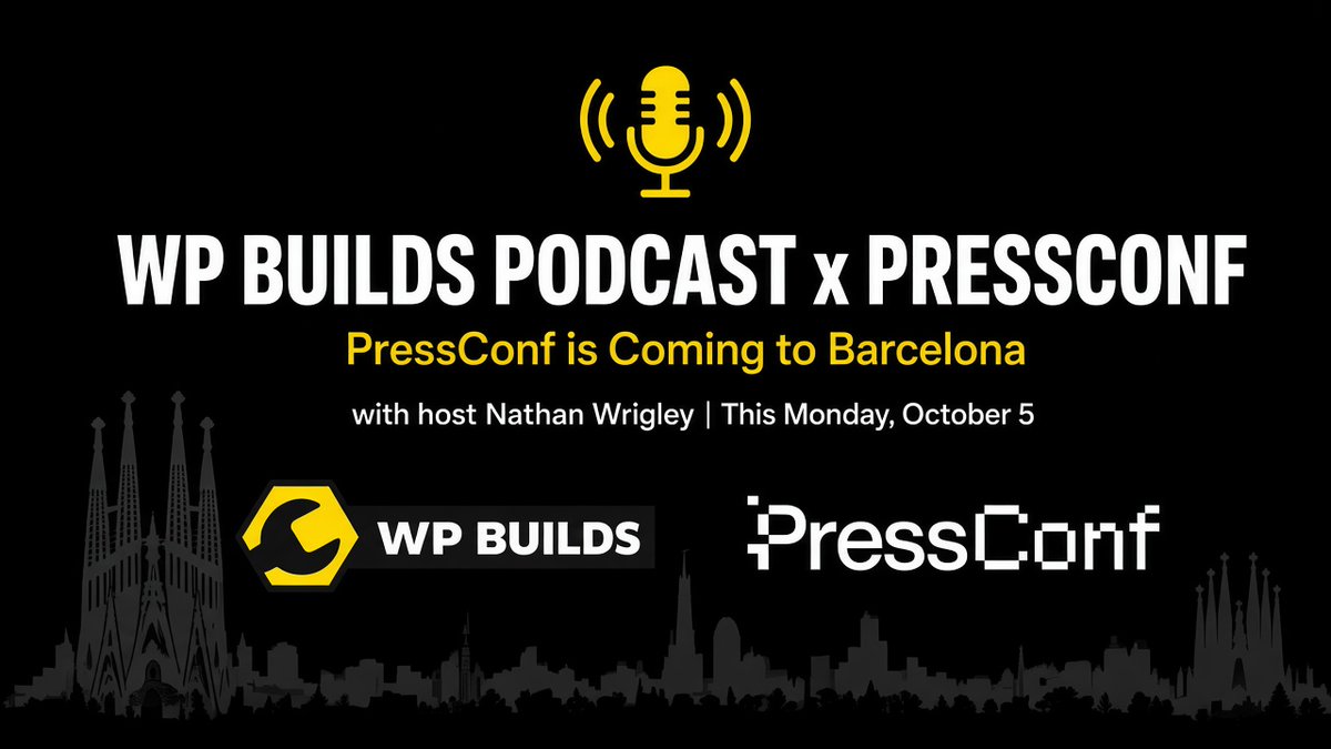 raquel__karina's tweet photo. This Monday morning, I'll be on @wpbuilds for, This Week in WordPress, talking all about #PressConfEU 😍 

Join us LIVE at:
- 6am (😵‍💫) West Coast time
- 9am East Coast time
- 2pm UK time

See you there, fam! 🤸🏻‍♀️

https://t.co/mrhIwDFZ6b https://t.co/0c9QsRc5iZ