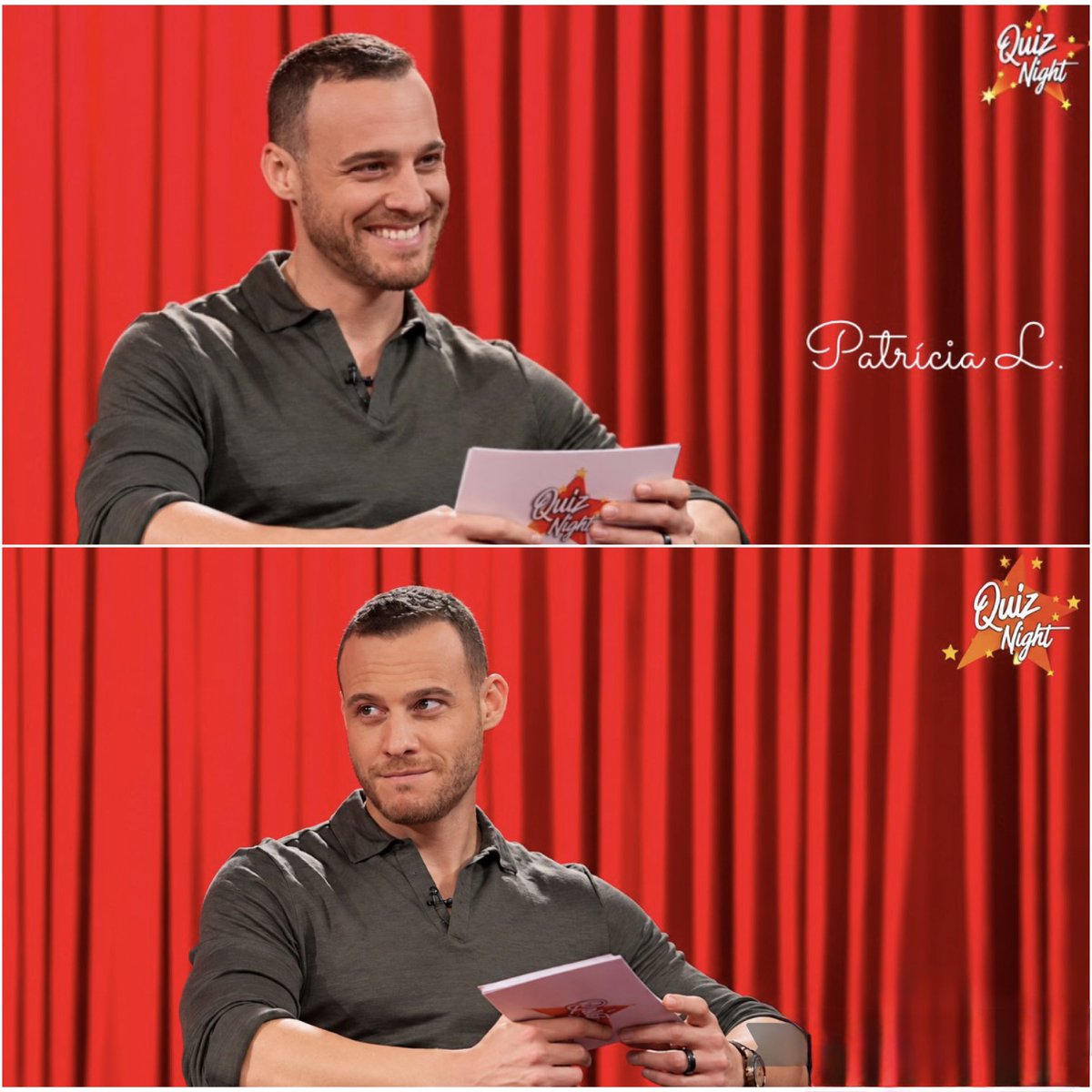 patriciaflima12's tweet photo. Kerem on Quiz Night… ✨

#KeremBürsin x Isdin https://t.co/FAveFv3H4b