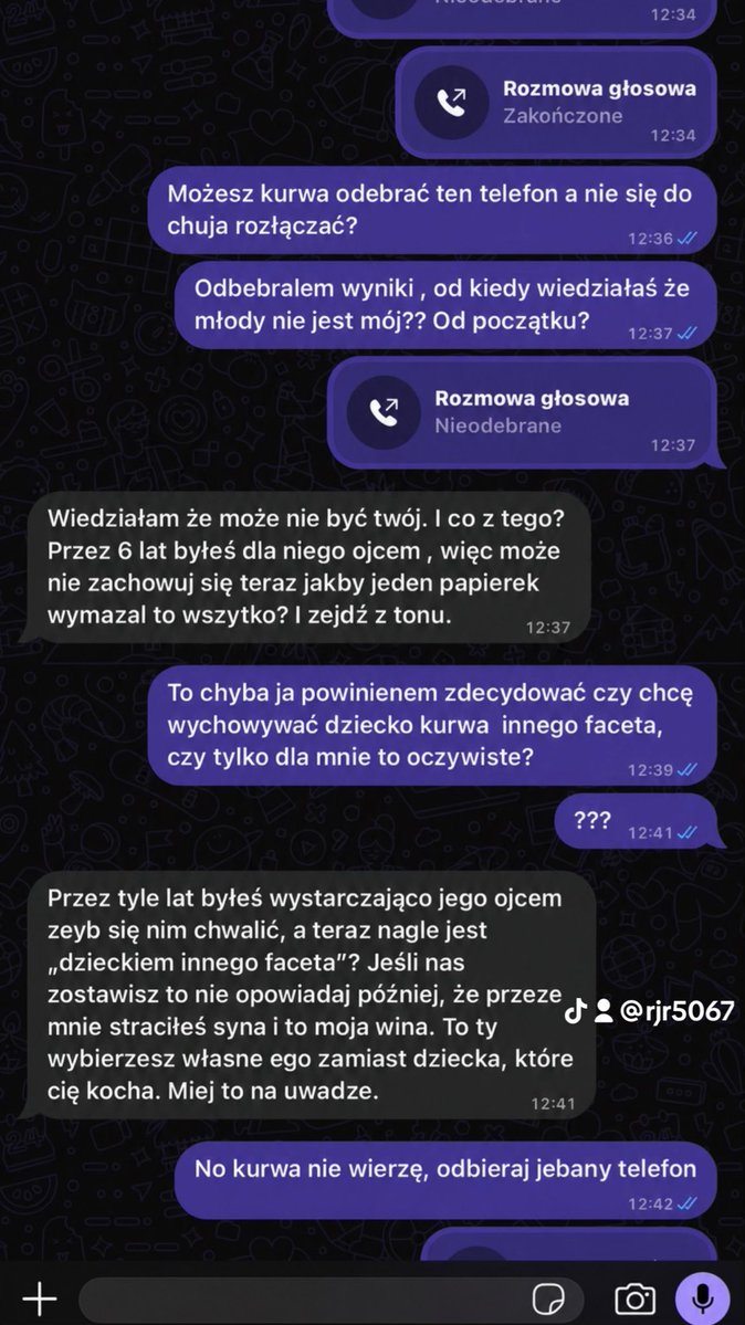 JRJ_95TT's tweet photo. Sześć lat był tatą. Po teście DNA dowiaduje się, że nie jest biologicznym ojcem. Ona odpowiada, że jeśli odejdzie, to on skrzywdzi dziecko.

Dziecko jest niewinne. Więź, którą zbudowali, ma znaczenie. Ale używanie tej więzi do pomniejszania jego krzywdy i przerzucania odpowiedzialności jest manipulacją.

Zakończenie związku i dalsza relacja z dzieckiem to dwie osobne decyzje.

Czy sześć lat wychowywania zobowiązuje go do dalszego bycia tatą po takim odkryciu?

#zwiazki