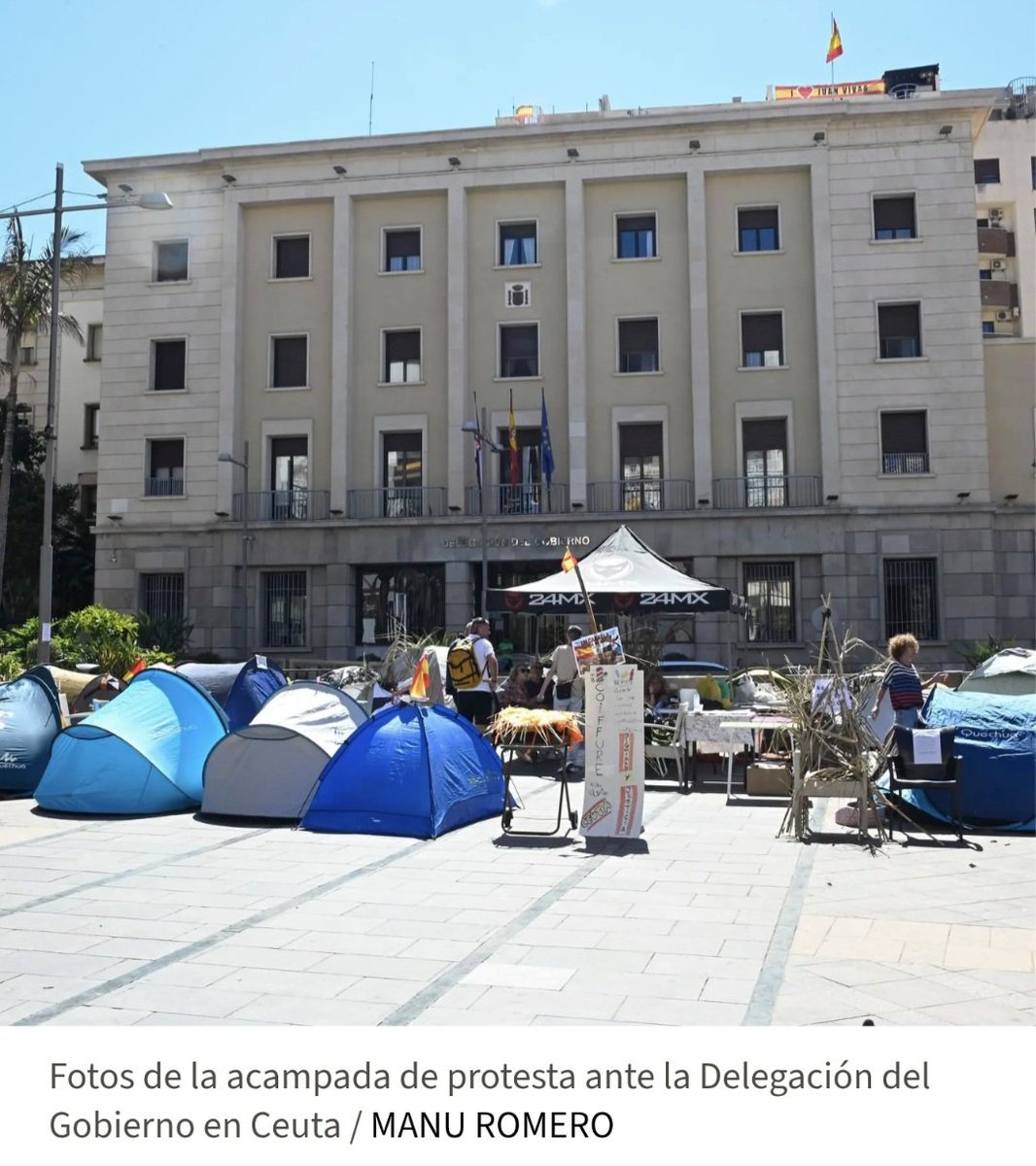 saposa6's tweet photo. Acampada virtual en Ceuta. Estos son necesitan de todos https://t.co/ZtNzccCvDt