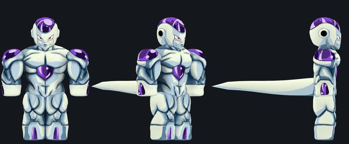 Fastlink171's tweet photo. Just finished this frieza, Open for 3D commissions. #roblox #robloxdev #frieza #dragonball https://t.co/XDZqXpfg7l