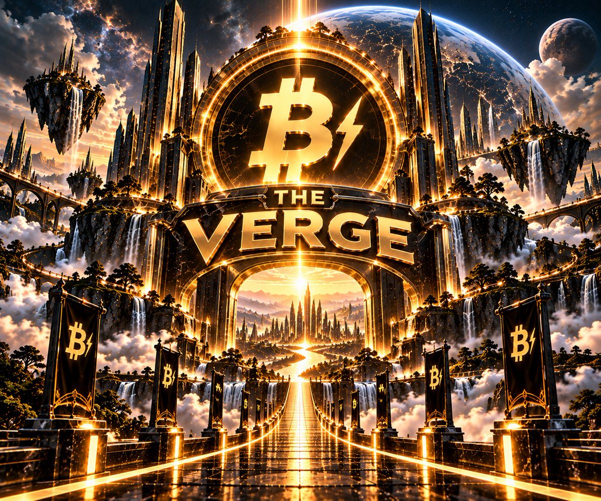 vergebitcoin's tweet photo. ⚡ REMEMBER THIS CHAPTER.

There will come a time when the Verge looks very different from what it looks like today.

More people will know the name.
More conversations will be happening.
More people will have their own story about how they discovered $VBTC.

But before all of that…
There was this chapter.

The early days.
The small community.
The believers who kept showing up.

And you were here.

Don't just watch the story unfold. Be part of it. ⚡