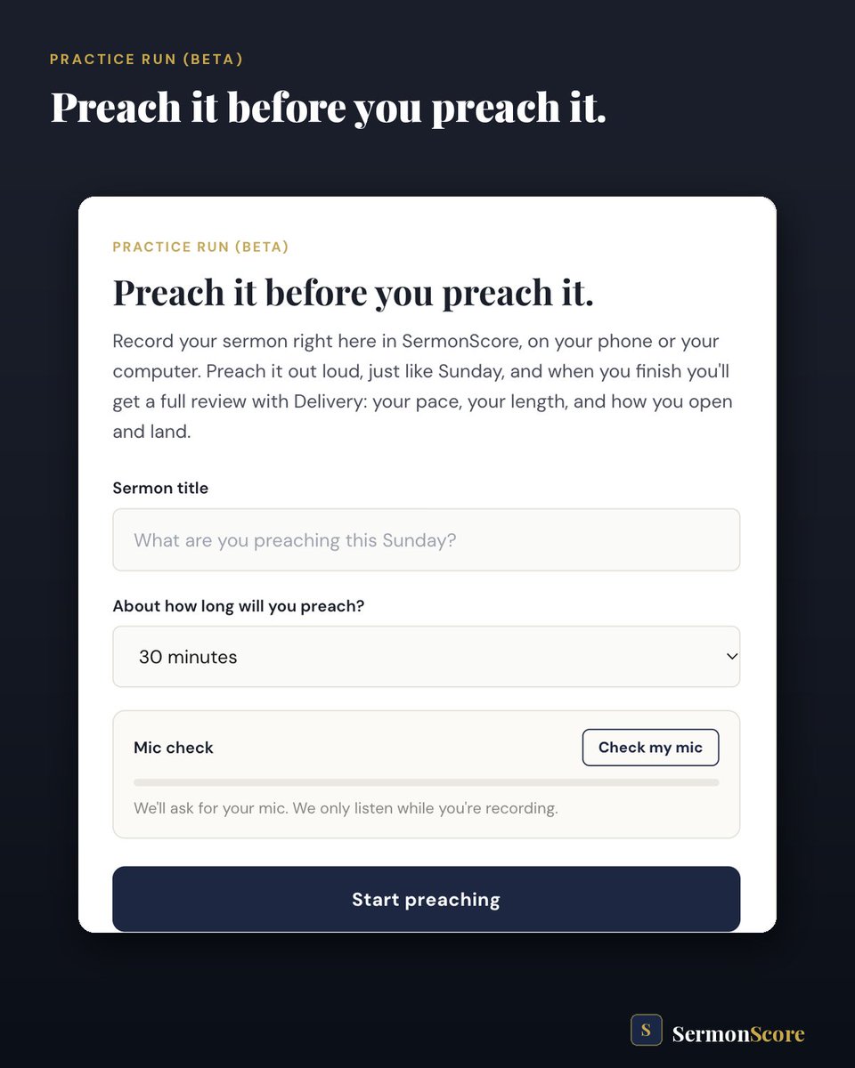 SermonScore tweet picture
