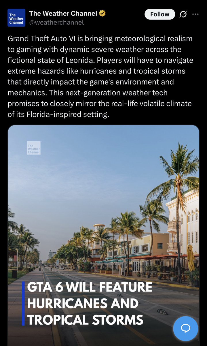 a_space_alien's tweet photo. @MattDevittWX We’re getting drip fed info on where that $1 billion went for this game. 😎
#GTA6 #PlaysBestOnPS5 #PS5Pro https://t.co/4KowGkNyHw