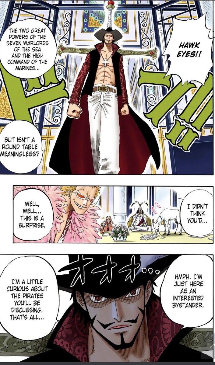 OgHumanTripod's tweet photo. #ONEPIECE1195 #ONEPIECE

Seeing how Oda made sure Zoros Chapters parallel ch 193-4

Ch 1234 might be one of the best chapters like Ch 234 (Imo top 3 chapters pre TS) 

My predictions are: 

Mihawk v Sengoku set up to free Doffy
Blackbeard vs the WG set up
Shanks/Luffy? meeting https://t.co/DfRUjHK8mB