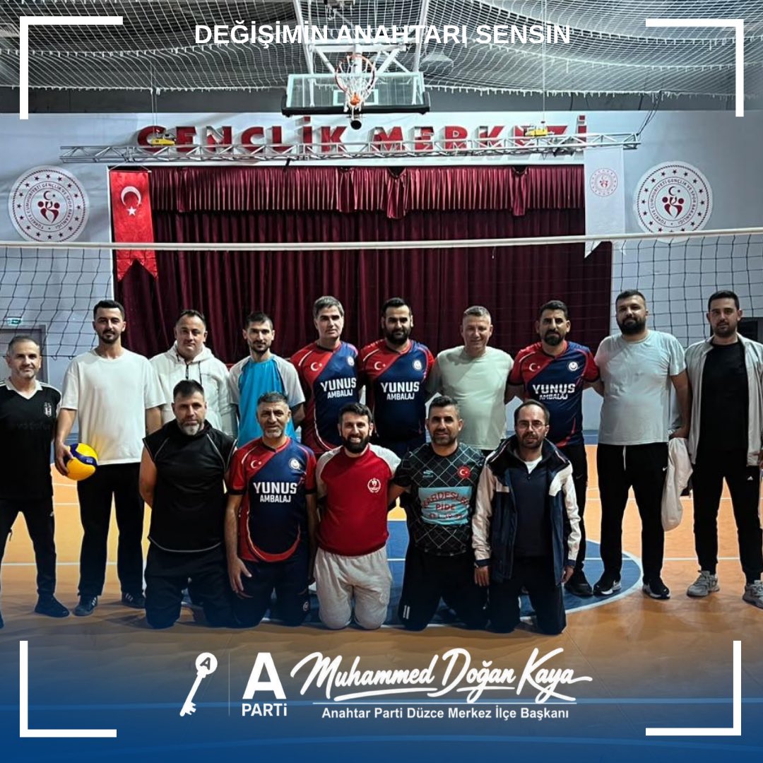 apartiduzceilce's tweet photo. 🏐 Sahada rekabet, gönüllerde dostluk vardı.
Aziziye Gençlik Derneği ile gerçekleştirdiğimiz voleybol müsabakasında skorun ötesinde birlik, beraberlik ve dayanışma öne çıktı.

Kazanan dostluk oldu. 🤝
Katılım sağlayan herkese teşekkür ediyoruz. https://t.co/u77rK1Qi9R