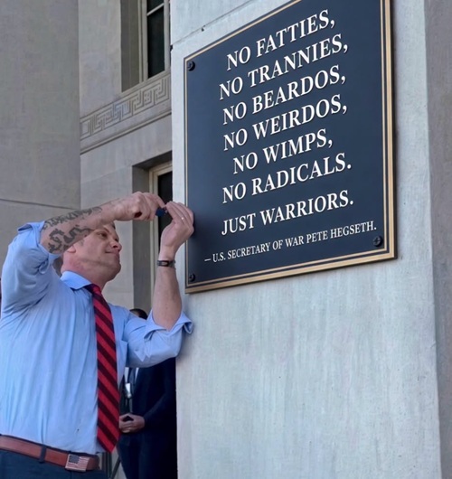 stevegrubershow's tweet photo. America is combat-ready 🫡  NO WIMPS ALLOWED! 🇺🇸 https://t.co/eWo8daLzFN