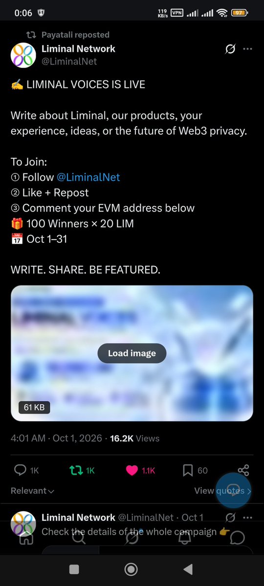 Jonymikee7's tweet photo. @LiminalNet Done ✅

0x49e03cA4cbcd5fA08a03Fd0D8696e61C6479a32B https://t.co/Zltf1rDRZr
